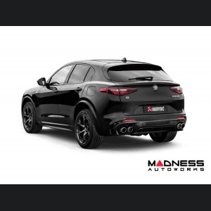 Alfa Romeo Stelvio Performance Exhaust - 2.9L QV - Akrapovic - Titanium - Slip-On Line 